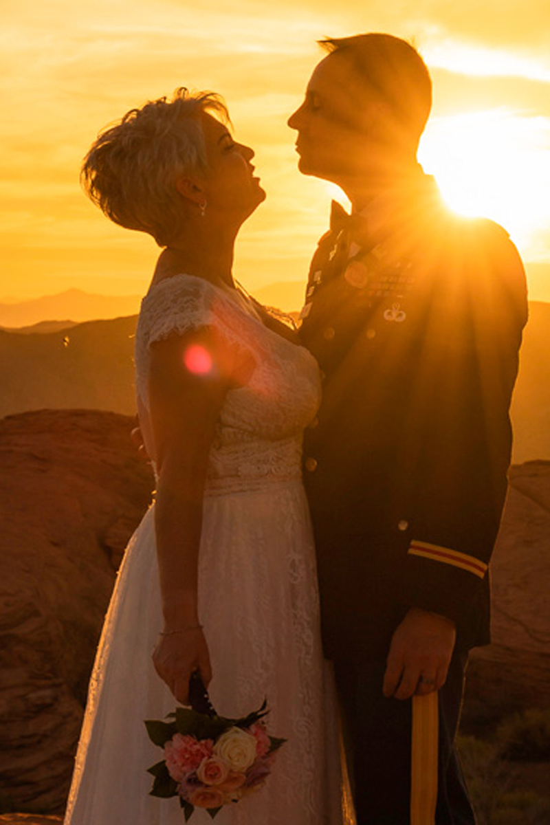 Sunset Brilliance Wedding