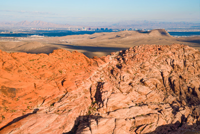 Hiking trails at Red Rock Canyon