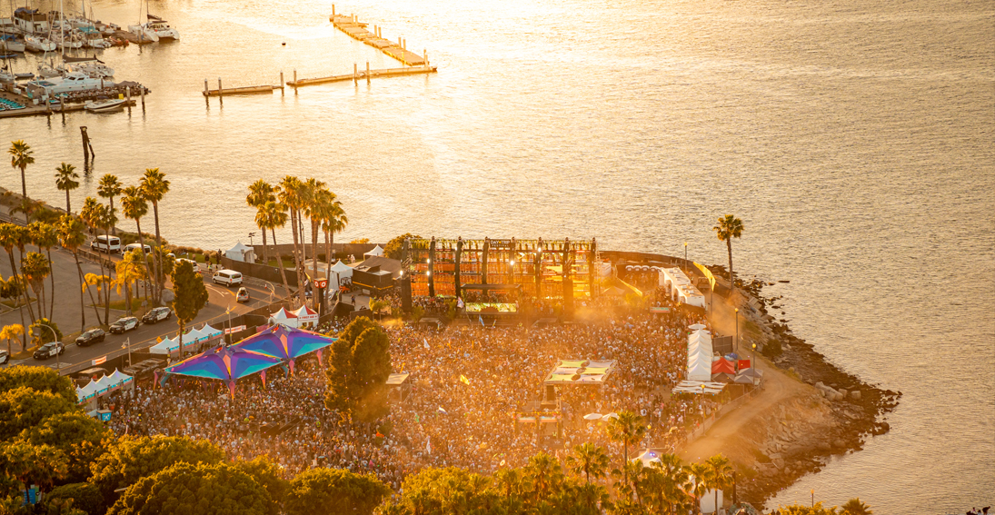 Escape LA traffic with a scenic helicopter ride to Dreamstate Festival